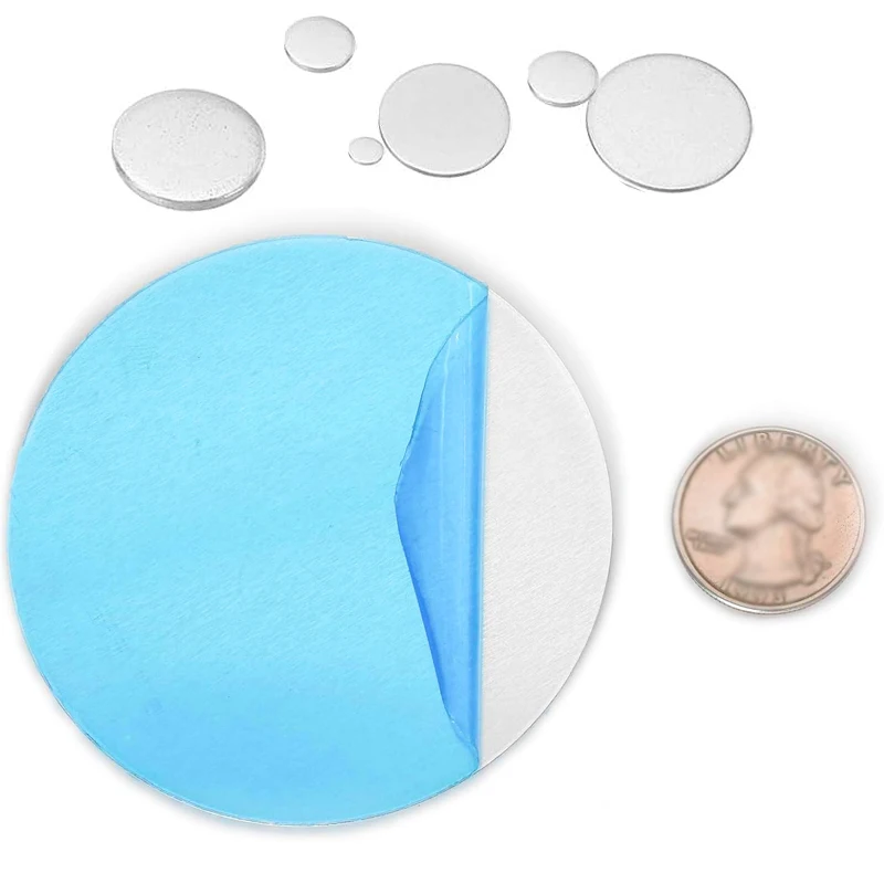 1PCS 50-120mm 1060 Aluminum Round Plate 0.5-6mm Aluminum Discs Easy to Machine Corrosion Resistant for Crafts and Prototyping