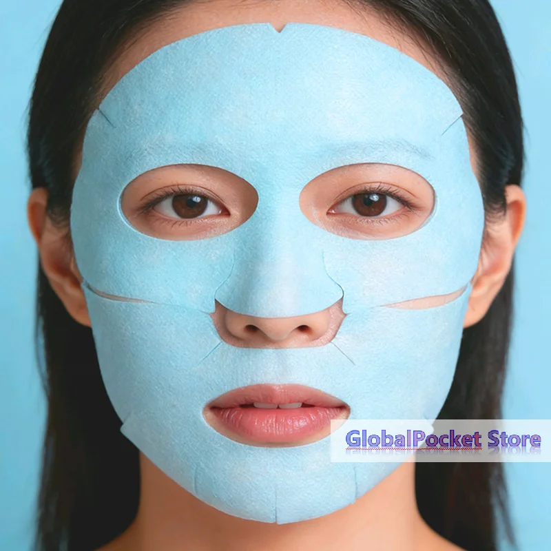 Collagen Film Paper Soluble Facial Mask Face Skin Cheek Sticker Forehead Patch Lines Patches Tightening Skin Care Anti-aging view 5
