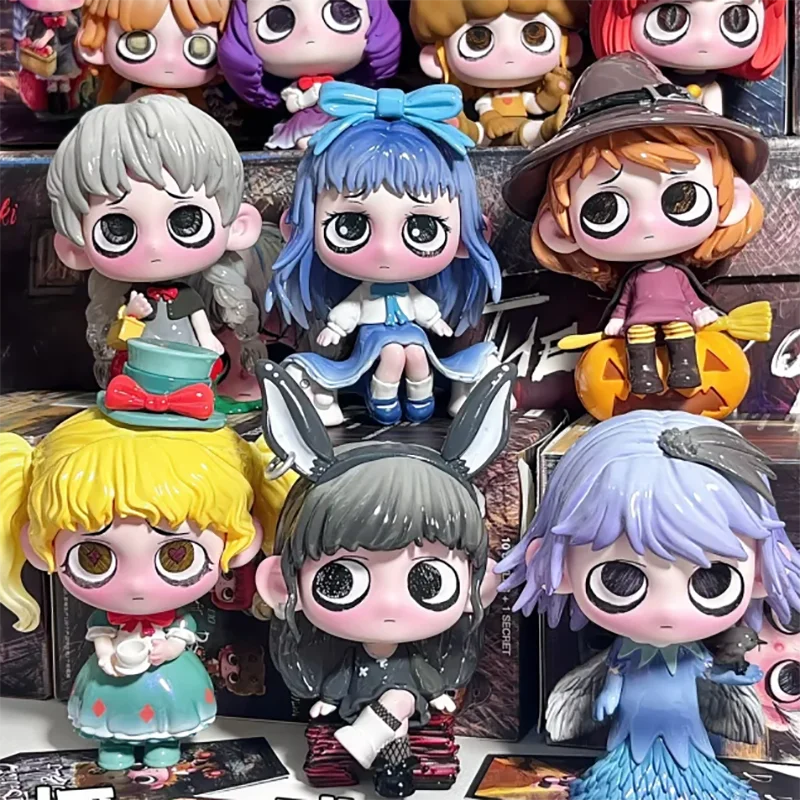 Cute Kiki Blind Box The Way Of Self Betrayal Series Action Figure Toys Anime Surprise Mystery Box Dolls Decor Children Gift