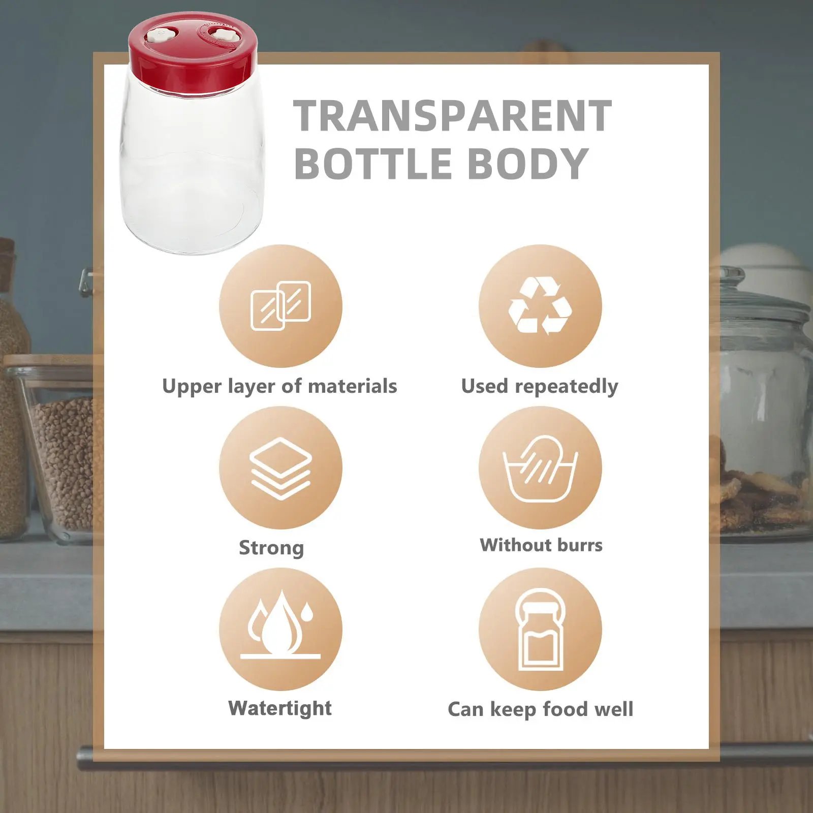 pot-de-conservation-en-verre-hermetique-avec-couvercle-en-plastique-rouge-pour-la-cuisine-le-garde-manger-organisateur-d'aliments-1-piece