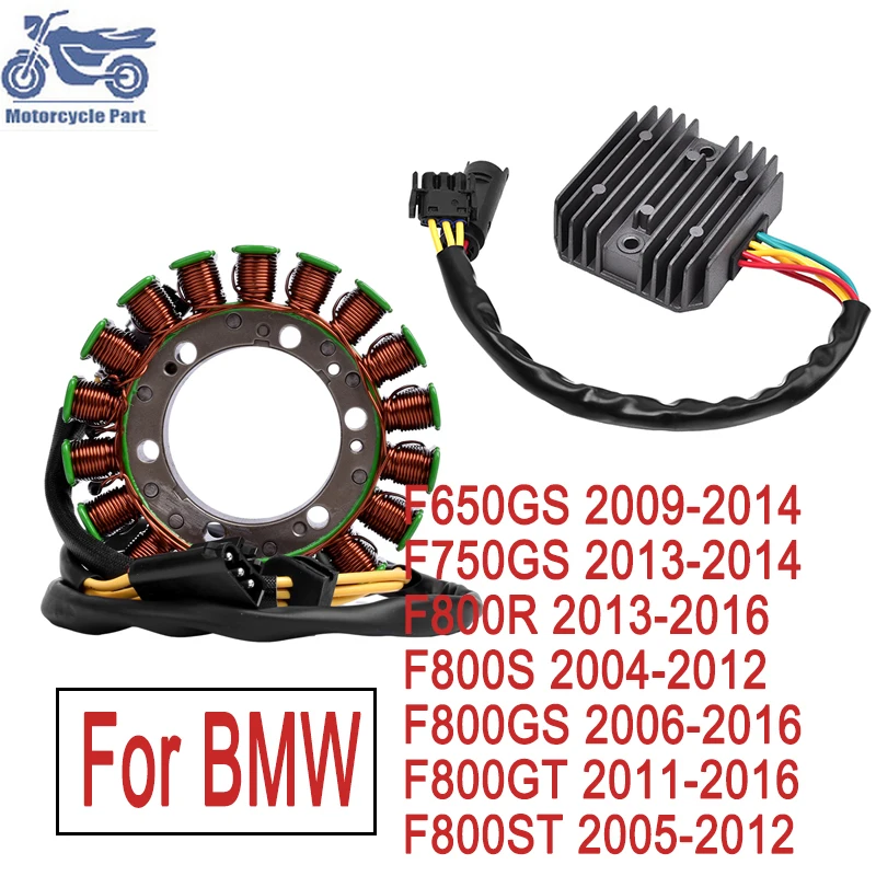 

650CC Stator Coil Regulator Rectifier For BMW F 650 700 800 GS F800 R S ST GT F650GS F750GS F800R F800S F800GS F800GT F800ST