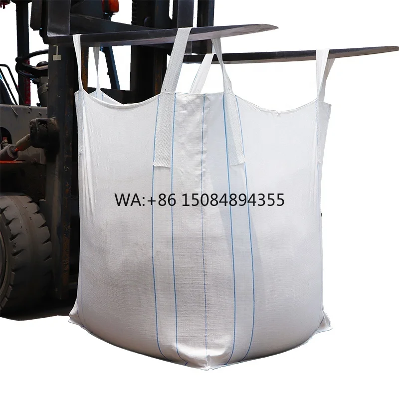 

90x90x100cm Manufacturer Bulk FIBC Bag PP Jumbo 1 Ton Big Bags 1000kg