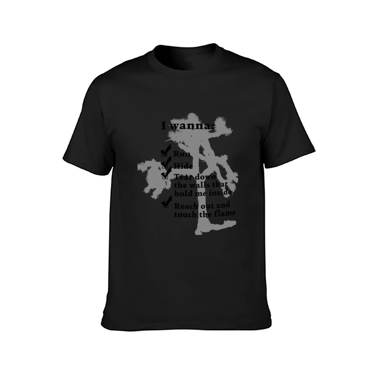 U2 - The Joshua Tree - Streets T-Shirt anime clothes aesthetic clothes t shirts for men graphic