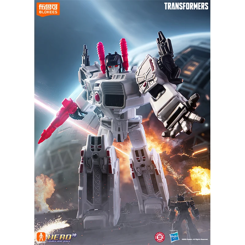 Originele Transformers Animatiefilms Randapparatuur Speelgoed Unicron Metroplex Assemblage Beweegbaar Model Figuren Collectie Galaxy Vol.8