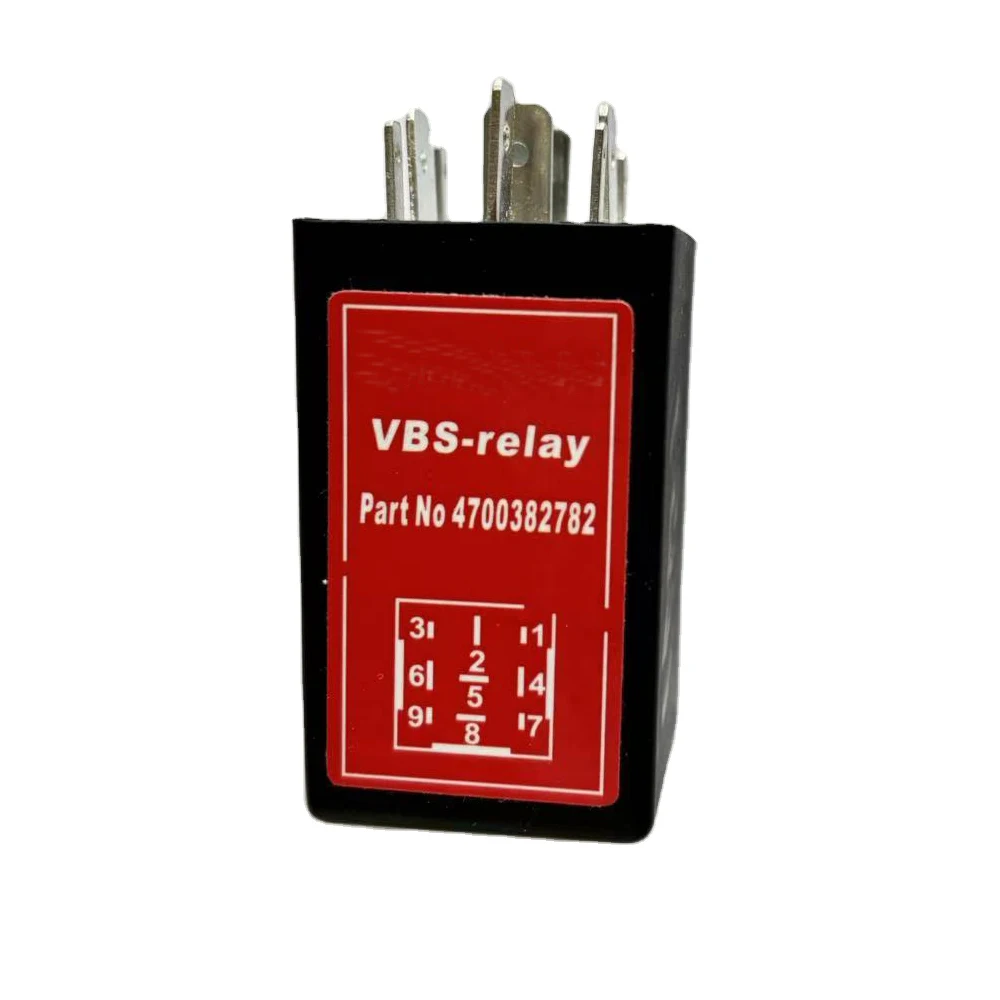 

Реле VBS на 9 контактов 382782 для грейдеров 4700382782, для моделей CA152, CA251, CC102, CC232, CC412, CC422, CC522