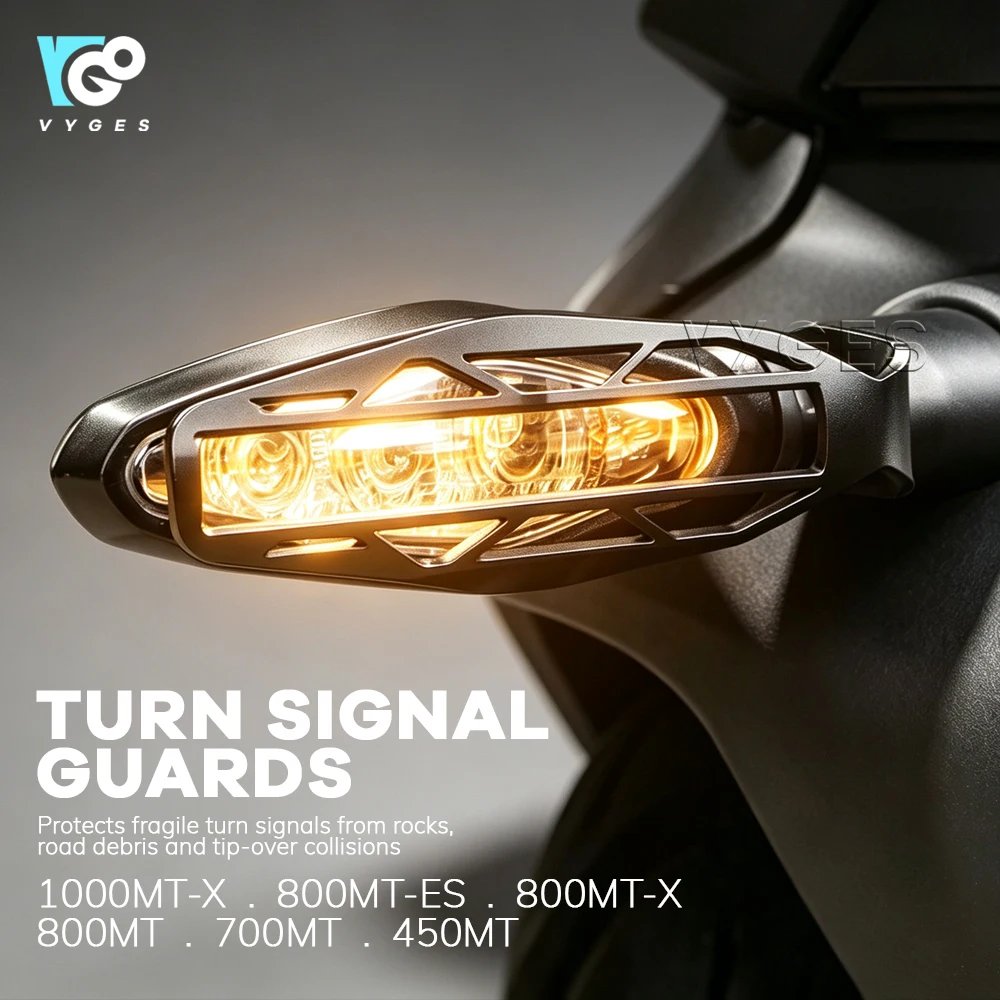 For CFMOTO 1000MTX 800MTX 800MT 700MT 450MT 800NK 675NK 450NK 250SR 450SR Turn Signal Guards Light Guard Shield Cover Protector