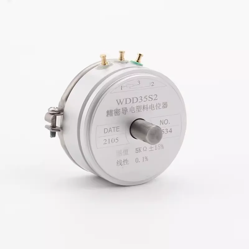 

1pcs，Conductive plastic potentiometer，WDD35S2，WDD35S-2，1K 2K 5K 10K，Linearity: 0.1%，Angular displacement sensor