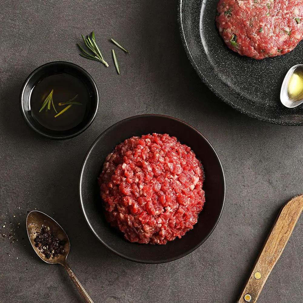 فطيرة لحم البقر المقلي المجمد ، علبتان صنعتان ، من الدرجة الغذائية ، g