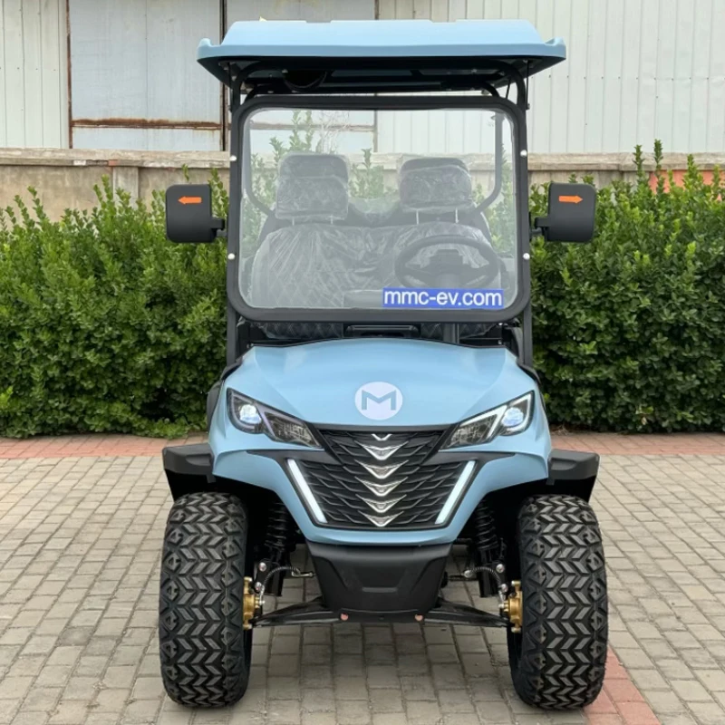 2/4/6 Seats Hunting Buggy Sightseeing Bus Club Car Lithium Battery 48v/72v 2024 New AC Motor 5kw 7kw Electric Golf Cart ﻿