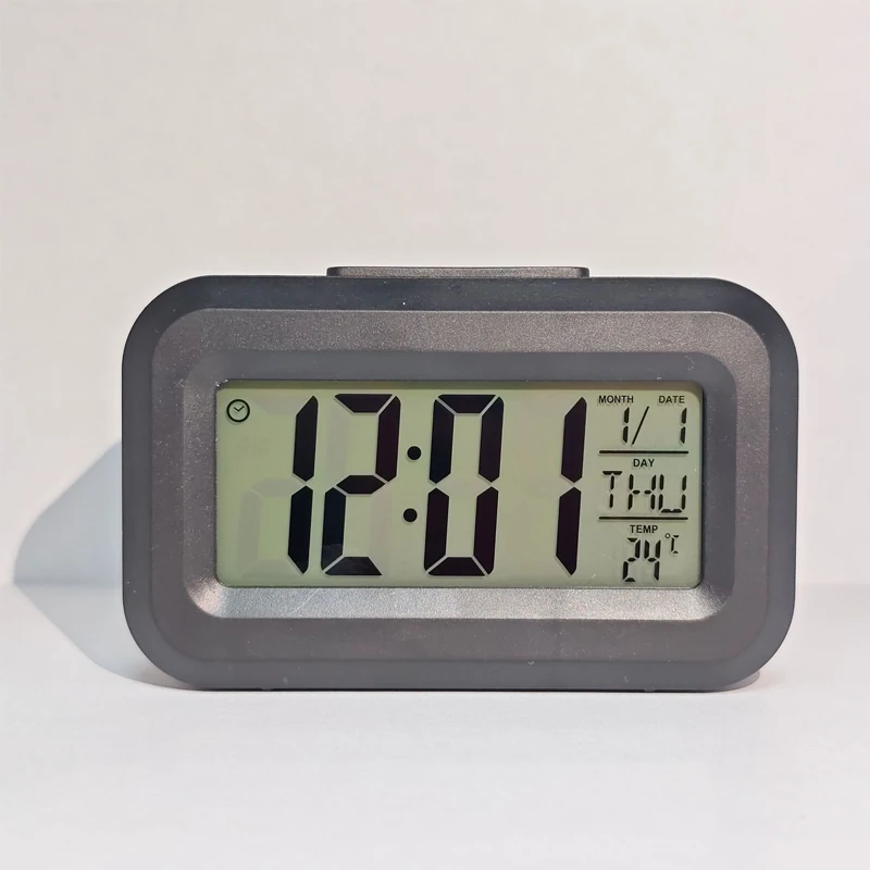 Mini timer Inteligentny budzik Budzik dla dzieci Student Time Manager Pulpit Cichy elektroniczny mały budzik przy łóżku — zdjęcie 2