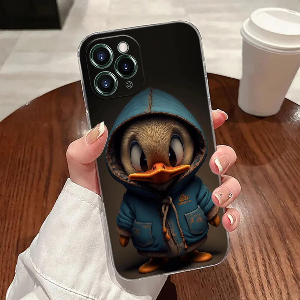 Duck Dog Frog Tiger Monkey Cartoon Case For Apple iPhone 17 16 15 14 13 12 11 Pro Max 16 Plus 16E 17Air 17Pro Phone Cover Funda view 6