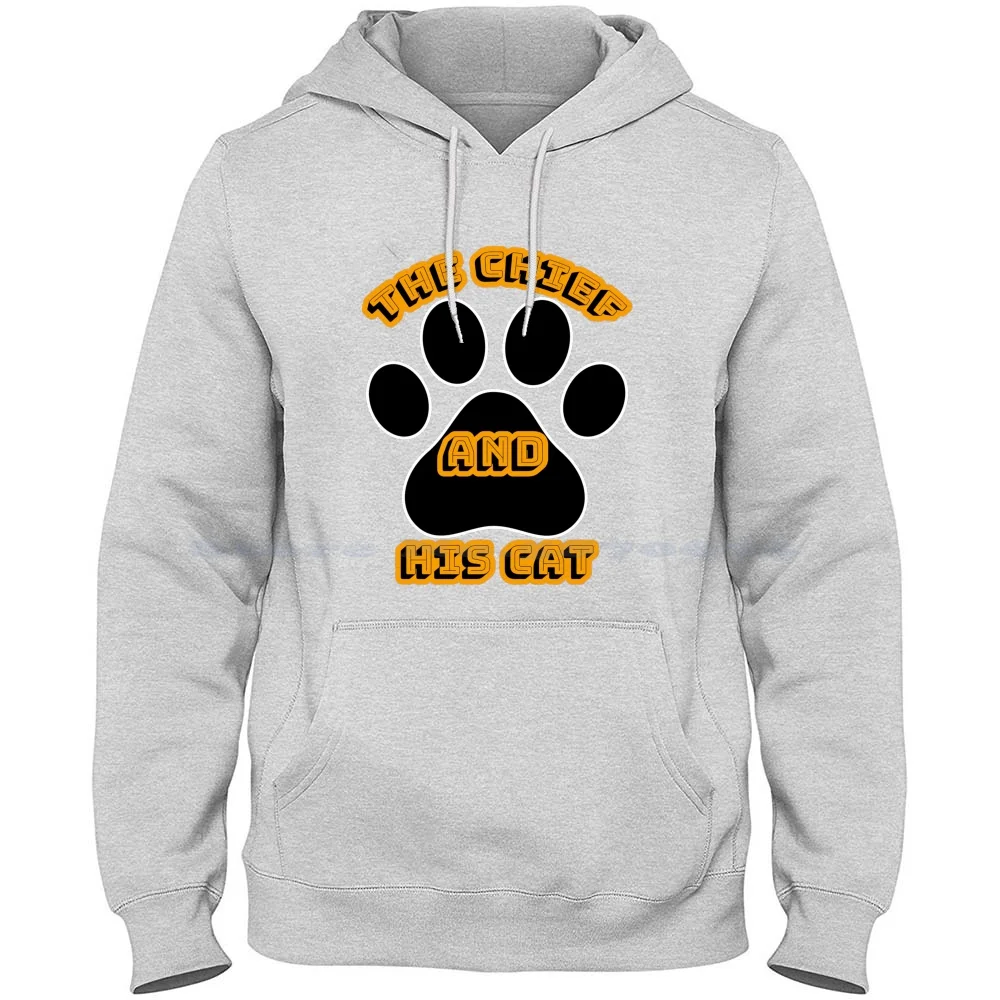 

The Chief And His Cat 100% Pure Cotton Hoodie Tshirt Chief Mouser To The Cabinet Office Larry The Cat And Larry The Cat