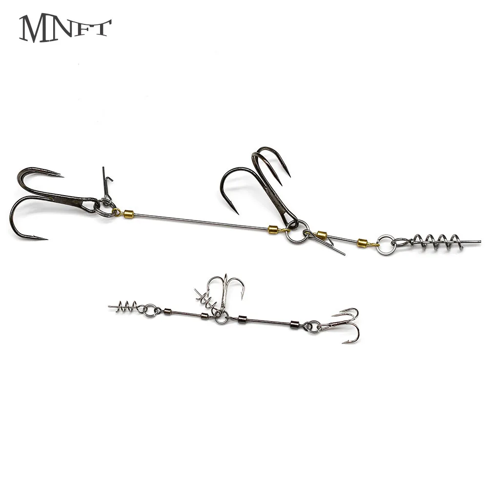 S M L ثلاثة حجم تلاعب السنانير مركز دبوس المسمار ثقالة الوزن دبوس موصل متعدد عمق المسمار الصيد هوك مجموعة