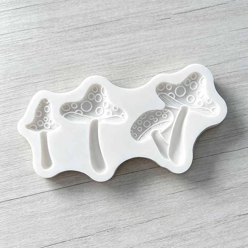 Pilz Silikonform Sugarcraft Schokolade Cupcake Backform Harz Fondant Kuchen Dekorieren Werkzeuge – Detail 5