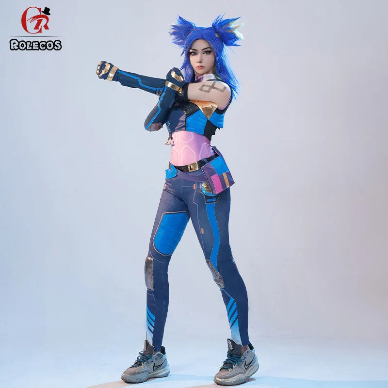 Valorant Neon Cosplay Costume Fearless Contract New Agent Anime Game Complete Cosplay Women's Game Clothing