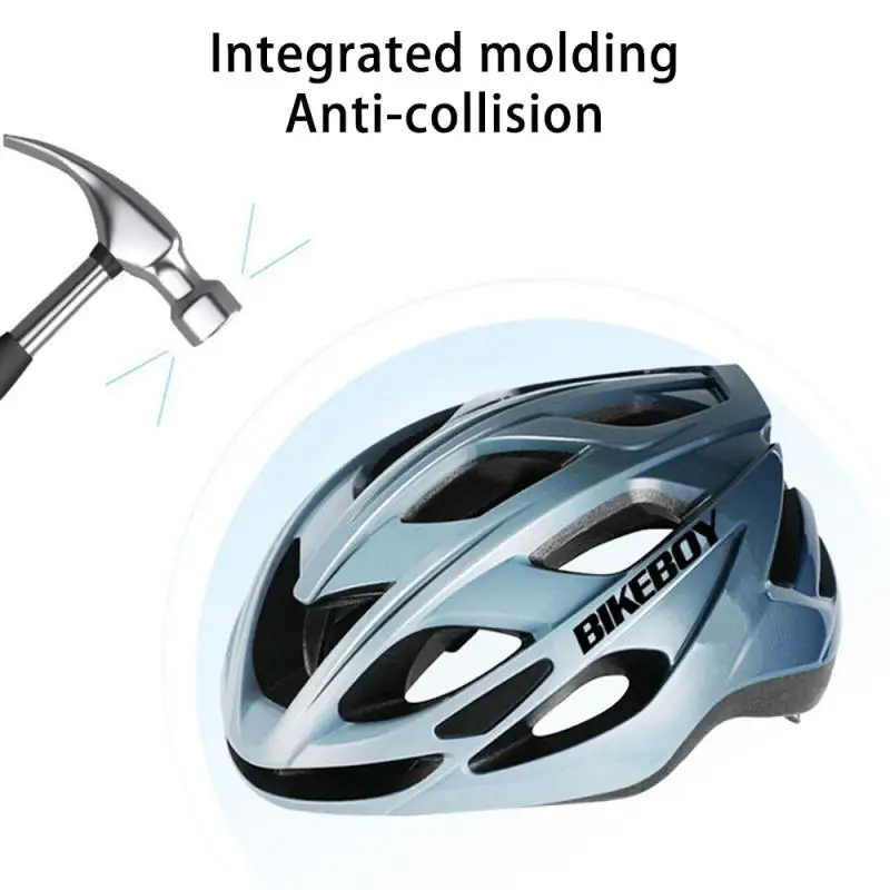 Cycling Helmet One-piece Bicycle MTB Road Bike Mountain Bike Helmet Cycling Safety Helmet Scooter Ultralight Adjustable Helmet