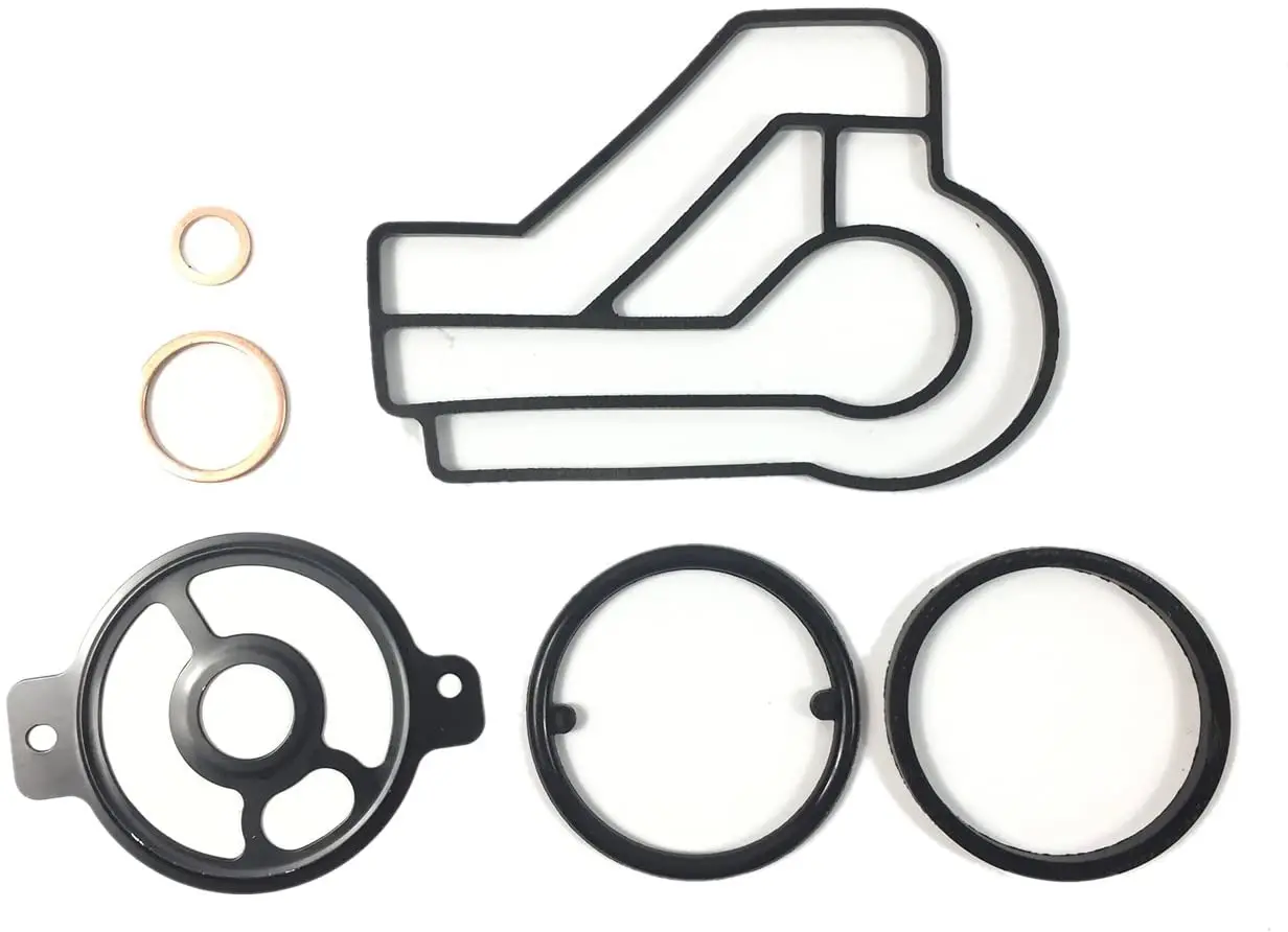 Set Of VolMarkt Oil Filter Housing Gasket Seal Replacement, Repair Set (Includes 6 PCS) 074115405T 074 115 405 Reliable Original