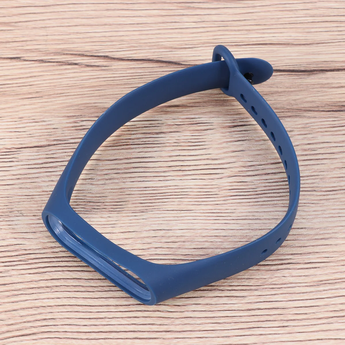 

1 Piece 3 Replacement Strap Dark Blue Adjustable Tpu Wristband for Fitness Tracker Stylish Waterproof Comfortable
