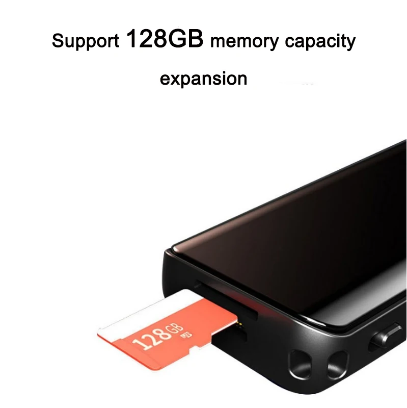 CERASTES Di Động Đầu Ghi Kỹ Thuật Số Cơ Thể Mini Camera HD 1080P Màn Hình Di Động Tầm Nhìn Ban Đêm Nhỏ Tiếng Ồn Giảm Ghi Âm