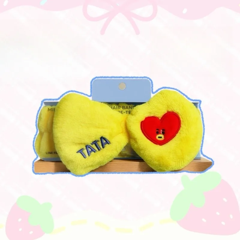 New BT21 creative headband, cartoon, cute, fashionable, personalized, high appearance value, student hair accessory for washing - Detail 1