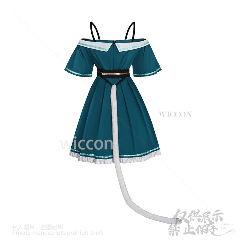 Аниме-игровой проект Косплей Sekai PJSK ‌ Костюм Кусанаги Нене Руи с ушками, платье Нене, парик для Хэллоуина, полный комплект, реквизит по индивидуальному заказу