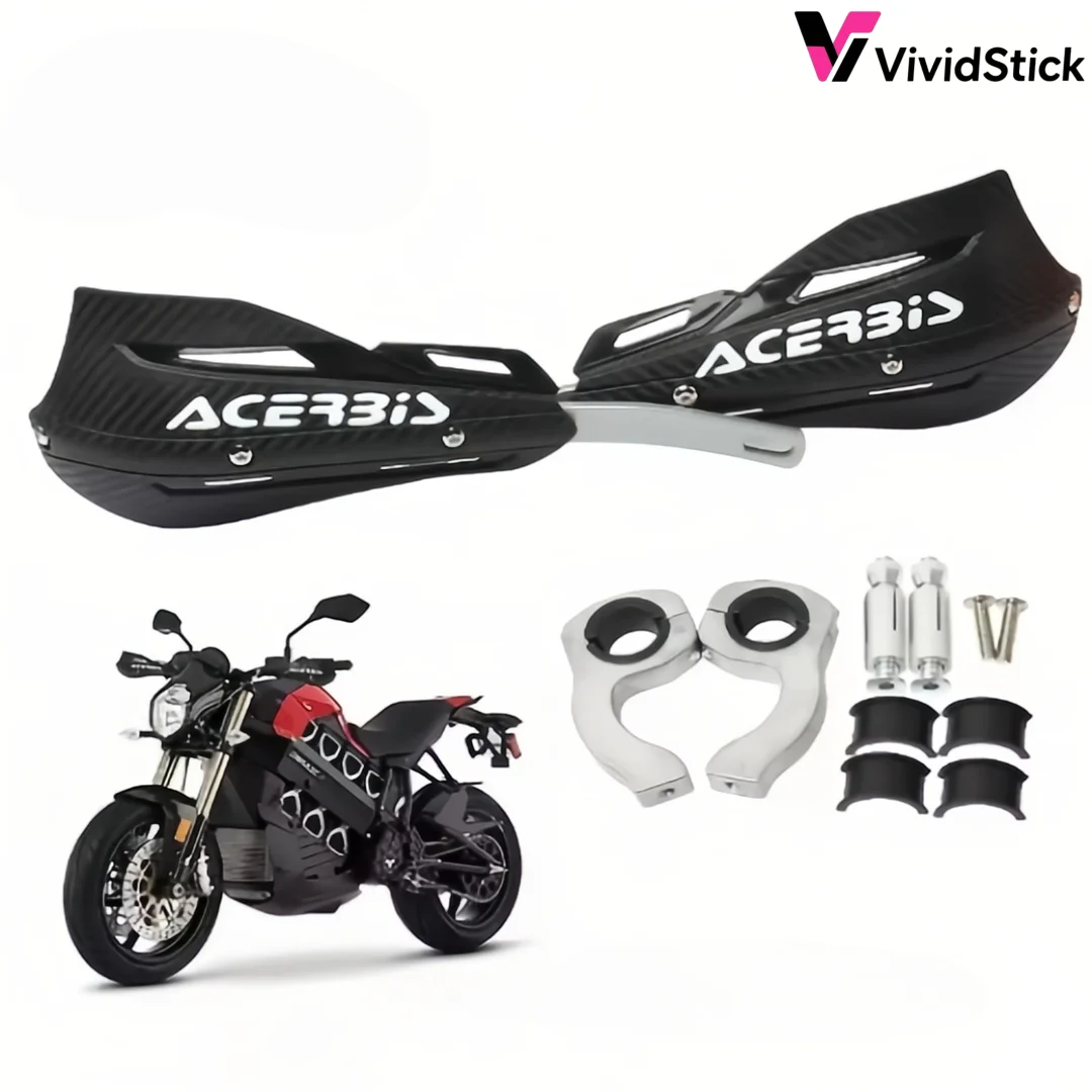 1 Pair Motorcycle Handguards Hand Guard Protector For Dirt Pit Bike ATV Quad Enduro Motocross Handlebar Replacement Parts