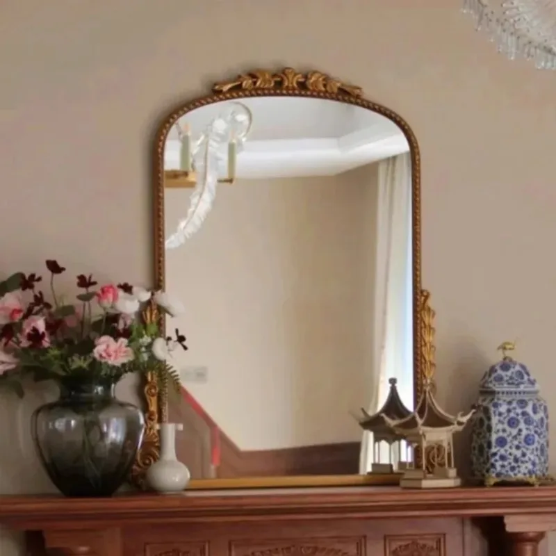 

Toilet Hanging Mirror Bathroom Ornaments Frame Vintage Design Hallway Living Room Mirror Aesthetic Spiegels Home Decoration