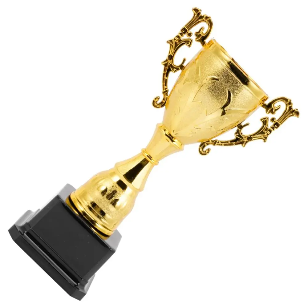 Children's Gold Trophy Awards Competition Soccer School Rewarding Supply Small Prize Cup Plastic Model Winner Award Trophy Toy