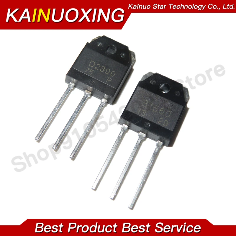 5PCS 2SB1560 2SD2390 2SB1647 2SD2560 TO3P TO-3P B1560 D2390 B1647 D2560 Transistor authentic