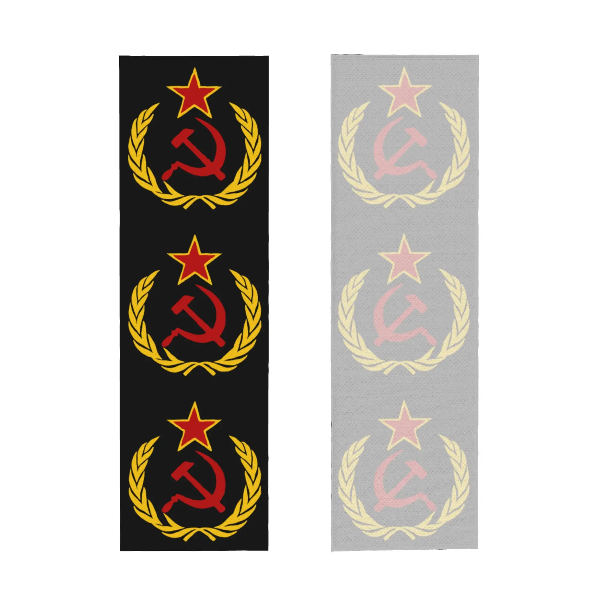 Cold Exercise Towel Hammer And Sickle CCCP Soviet Union Coat of Arms Beach Sports Yoga Towel Refreshing Sports Scarf Face Towels