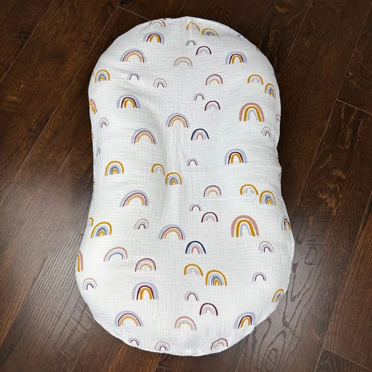 Baby Muslin Bassinet Sheets Newborn Changing Daiper Pad Sheet Cover Children Breathable Print Pillow Cover