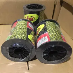 Fence Polywire Conductive Portable Cattle Upgraded 1 Roll for Electric Fencing Rust Resistant Cows Polyrope Wire Polywires