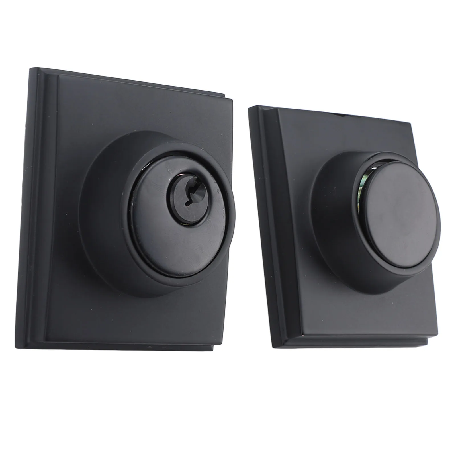 Double Door Handle Set Hole Spacing Adjustable Heavy Duty Modern Double Front Door Handle Set Front Door Handle Set