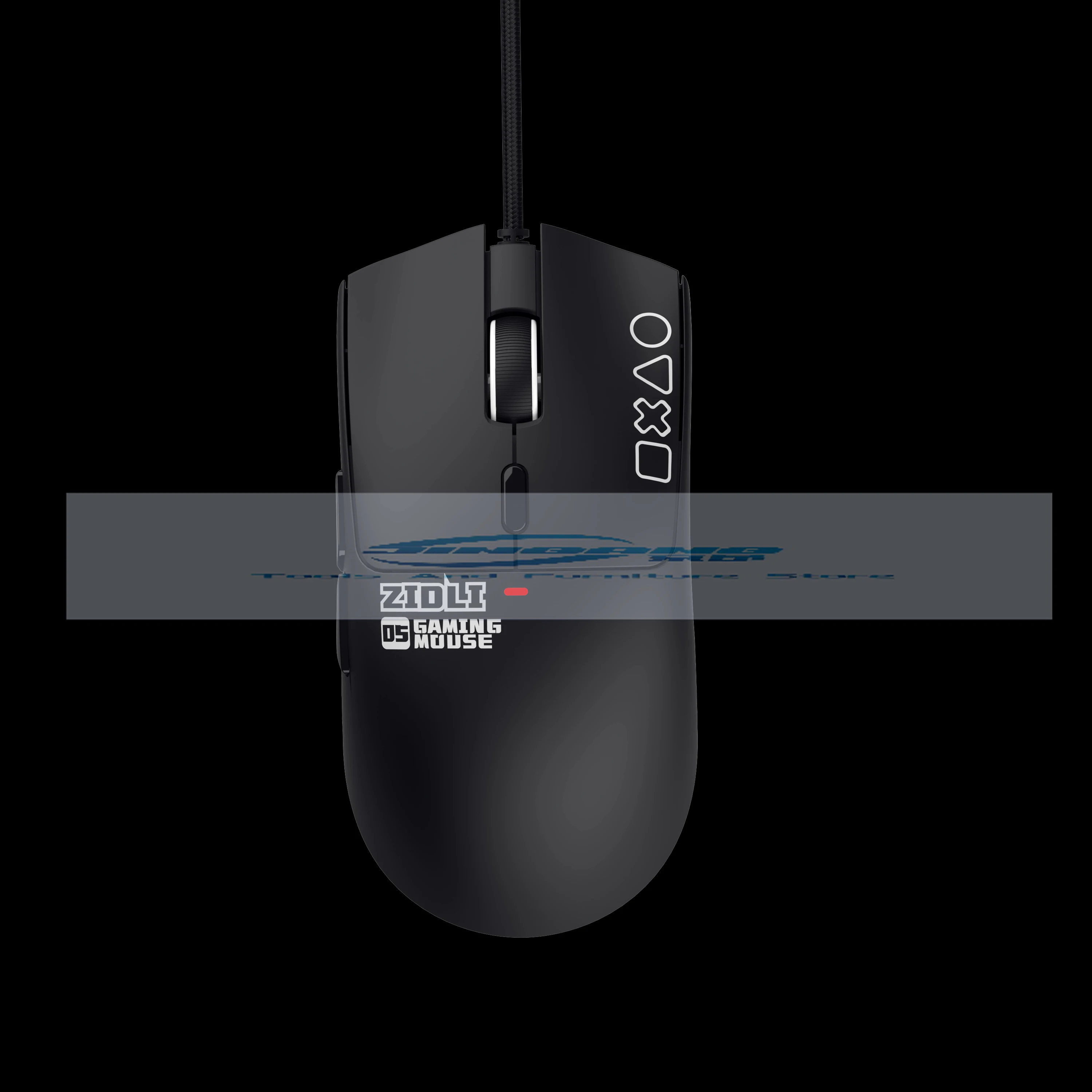 

ZIDLI Magnetic Power ZGM05-C New Wired USB Gaming E-sports Internet Cafe Internet Cafe Same Mouse with Driver