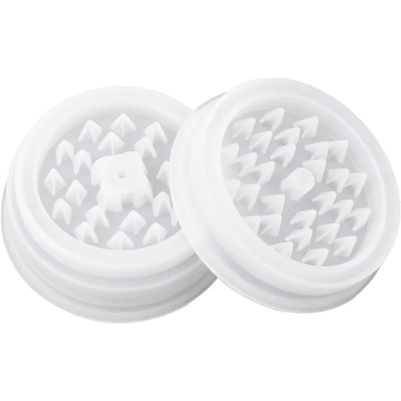 1 Set Tobacco Grinder Leaf Herbal Herb Smoke Spice Crusher Silicone Mold Crystal Epoxy Resin Molds for DIY Crafts Making Tools