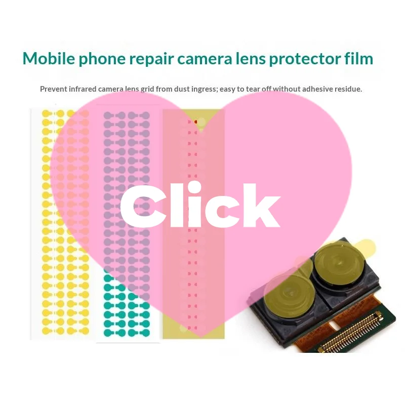 

28/40/80/100 шт. защитная наклейка для камеры, пылезащитные наклейки, высокотемпературная лента для телефона, инфракрасная точечная матрица, защитный инструмент 7/12 мм