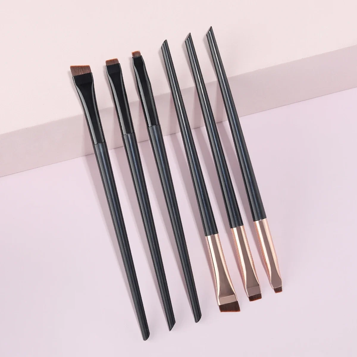 Small Makeup Brush 3Pcs Travel Beauty Tools For Eyeshadow Eye And Face Cosmetic for Various Occasion