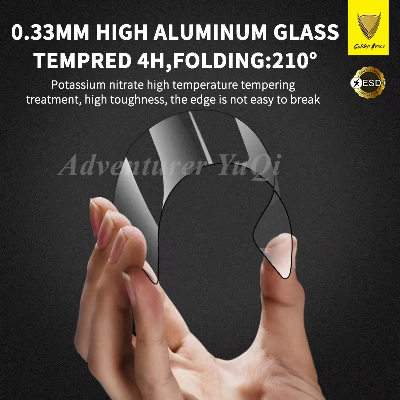 2 Stück Premium-Displayschutz aus gehärtetem Glas für iPhone Air 17 16 15 14 13 12 11 16e, Pro Max, Vollkleber, X XR XS Plus, Armor Mica – Detail 4