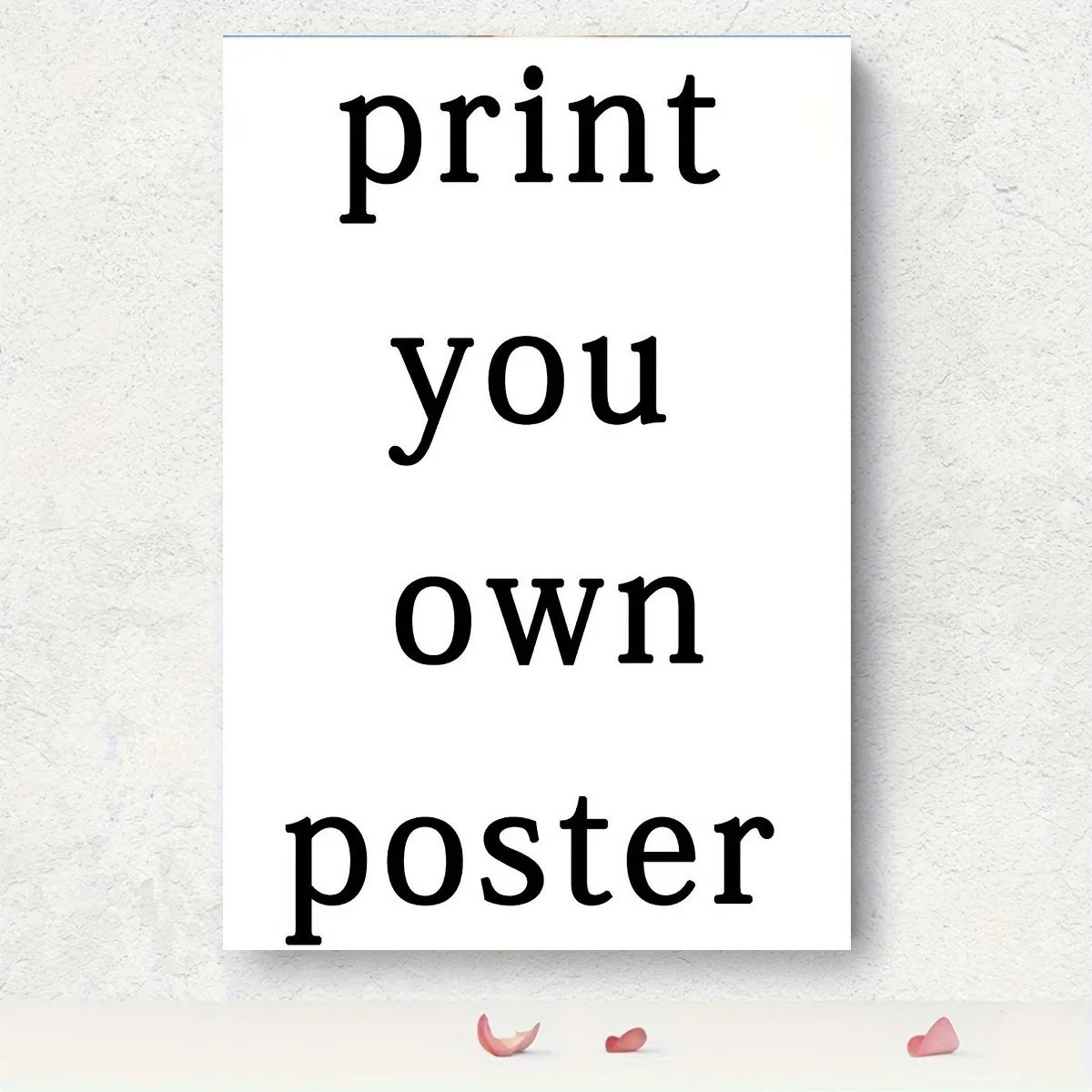 Customizable Image Canvas Painting, Personalized Upload Your Own Picture Print, Custom Photo Wall Art Poster, Unframed Home Deco