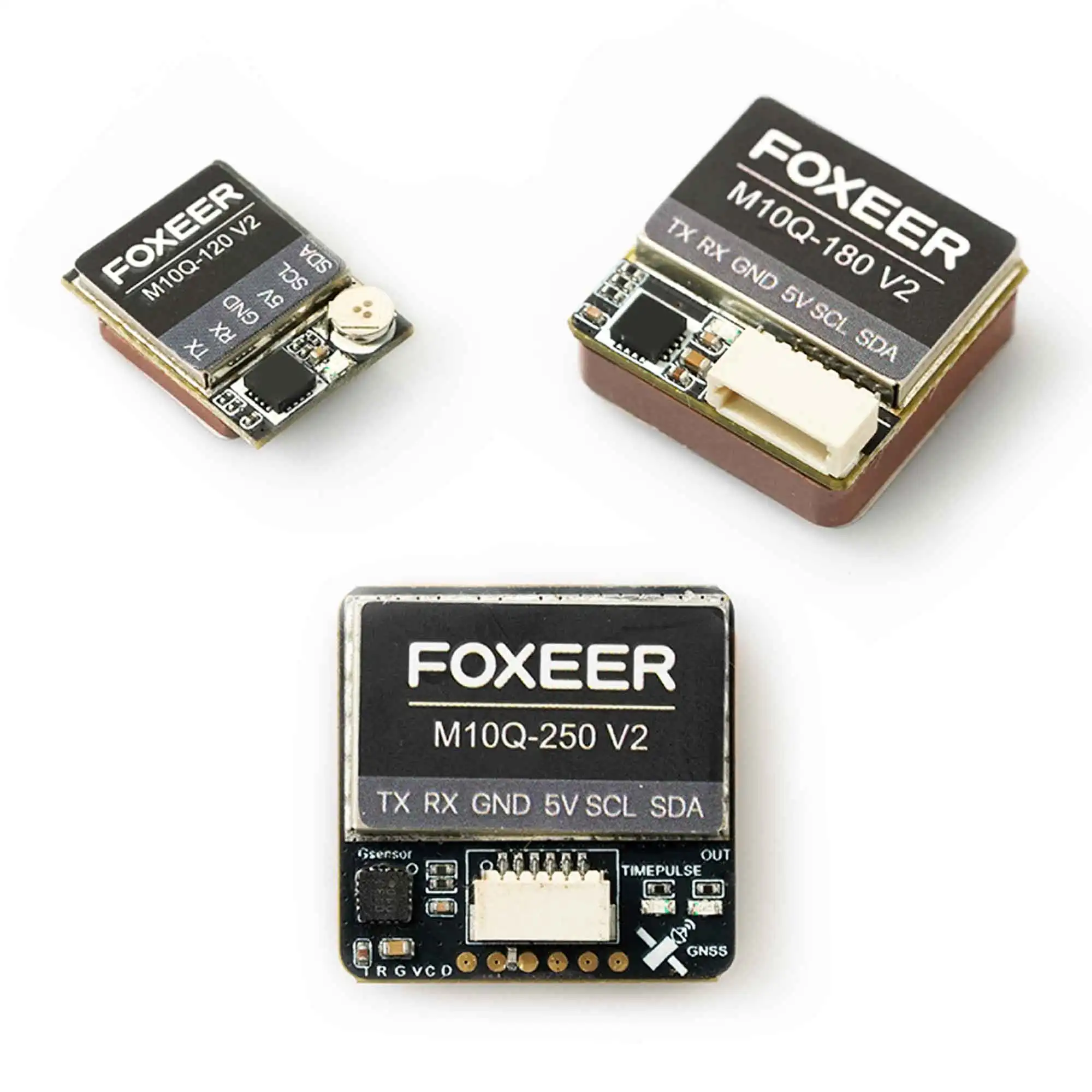 FOXEER M10Q V2 GPS IST8310 Compass Ceramic Antenna Input Voltage 5V for RC FPV Freestyle Drone
