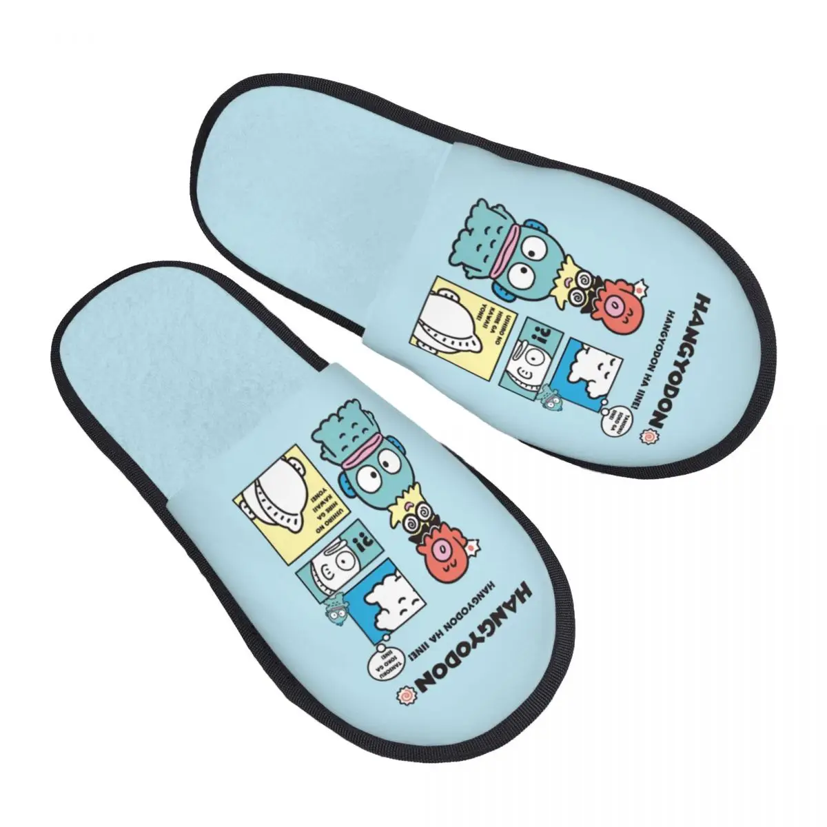 

Удобные тапочки Hangyodon на заказ с эффектом памяти, женские милые домашние туфли для спальни