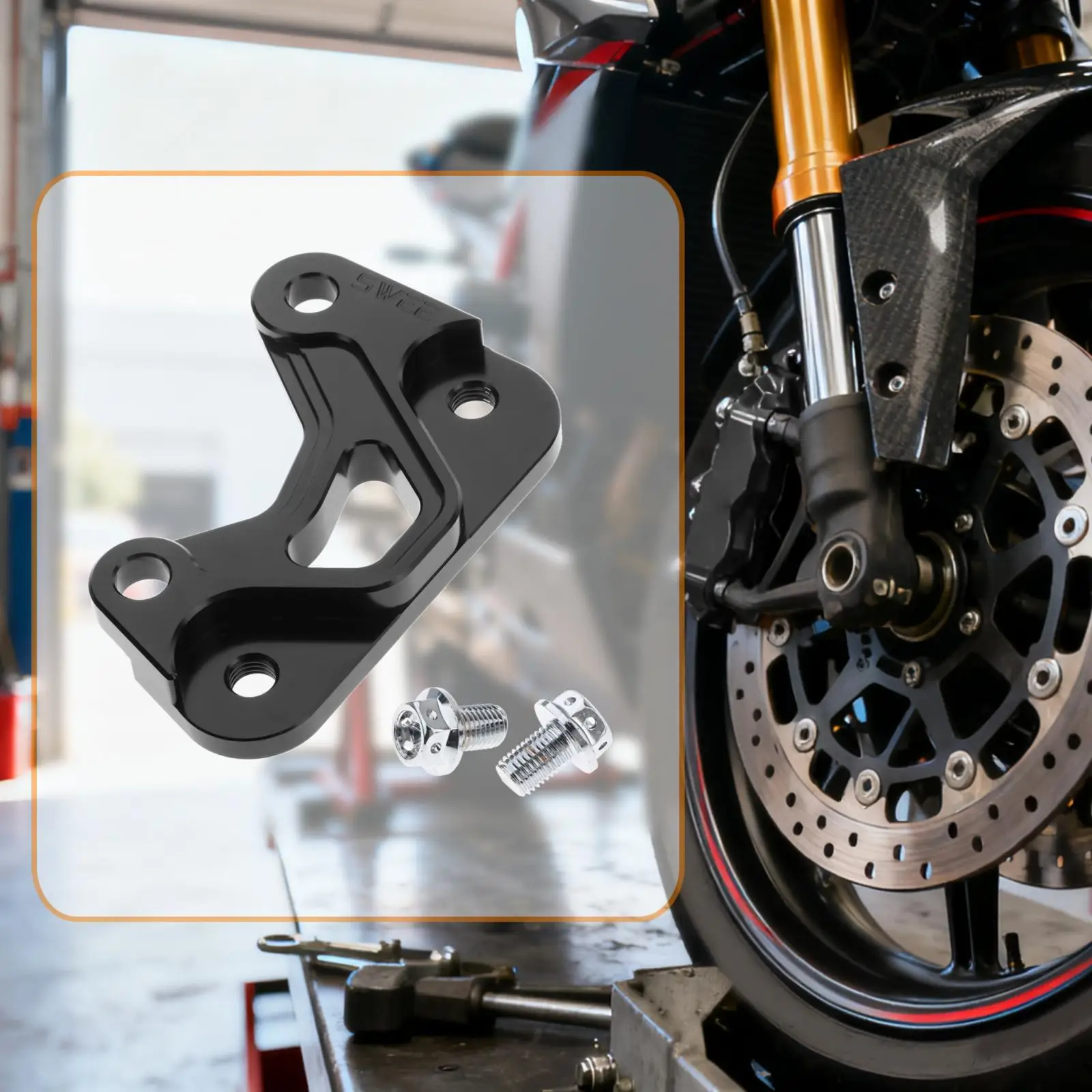 

Адаптер для модернизации тормозного суппорта, металлический кронштейн для диска, удлинитель ротора мотоцикла для Yamaha XMAX300 300 мм, модифицированные детали