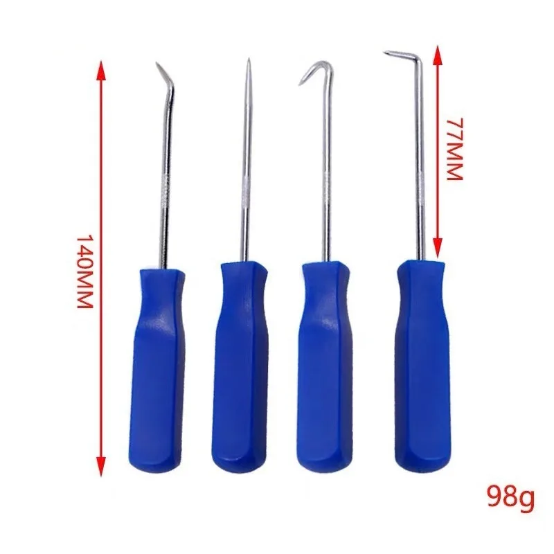 Oil Seal Removal Pick Hooks, Precision Hand Tools for Extracting O-Rings and Oil Seals in Auto & Machinery
