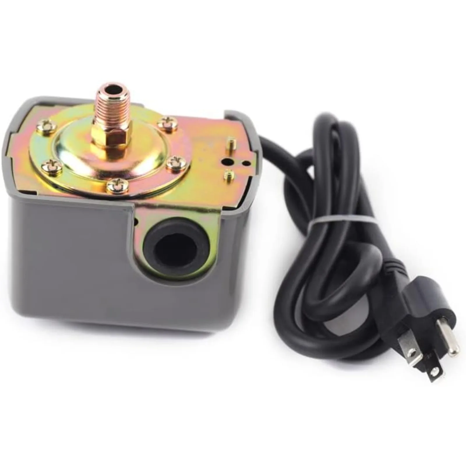 BYMAOCAR 1 HP 얕은 우물 제트 펌프(압력 스위치 포함), 1056.7G/h 고압 자체 프라이밍 워터 제트 펌프 750W