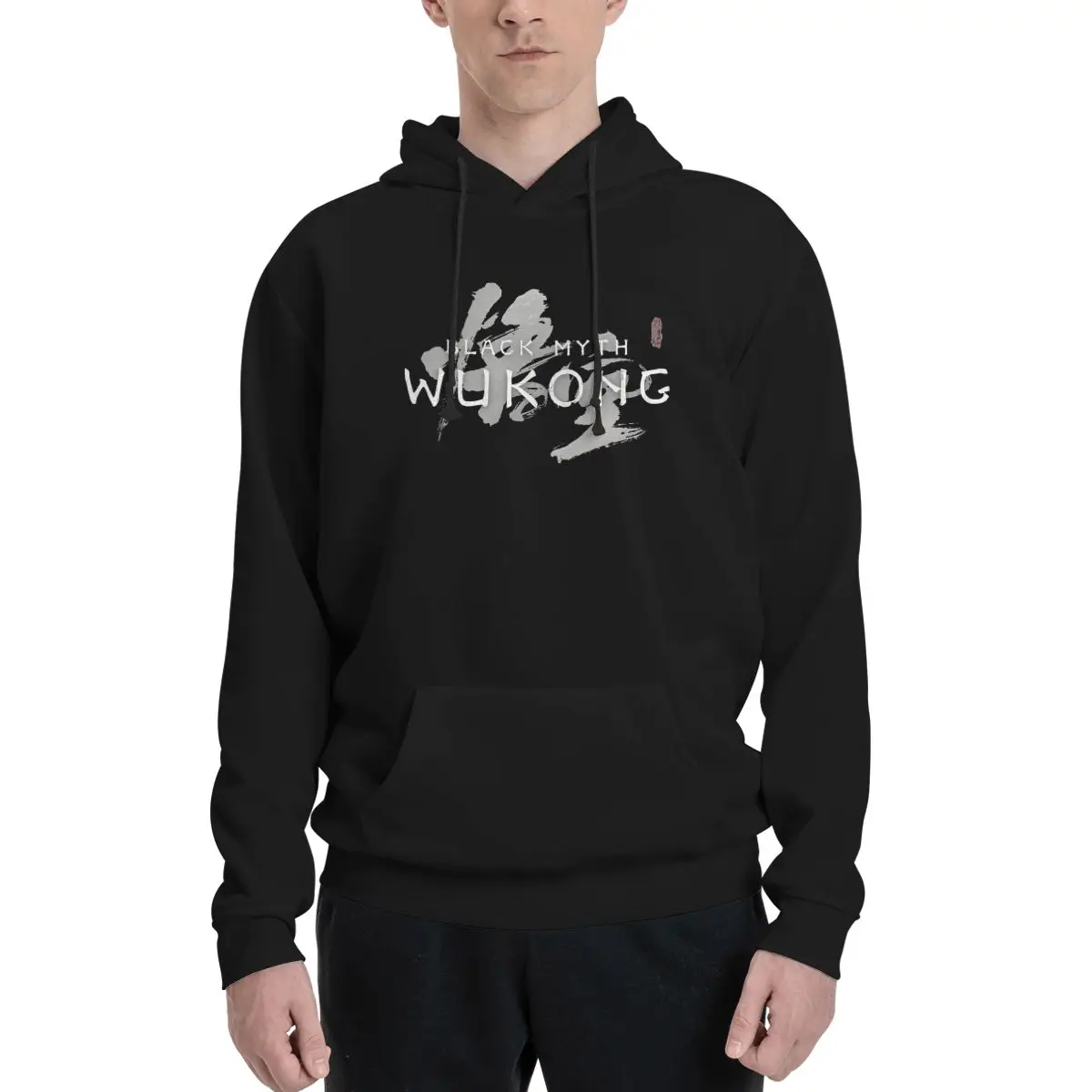 Black Myth Wukong New Game Hoodie Men Women Sweatshirt Graphic Legendary Kanga Pocket Hoodies Hoodie Pullover Long Sleeve Shirts