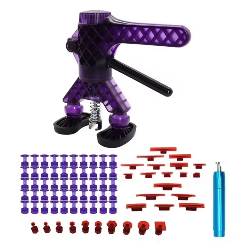 Super Sale Multi-Purpose Car Dent Repair Tools Set Adjustable Handle Puller for Efficient Dent Removal