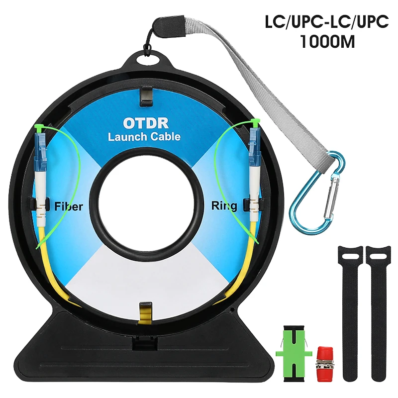 1000M Glasvezel OTDR Launch Kabel Box SC/UPC-LC/APC OTDR Dode Zone Eliminator glasvezel Ringen SC/FC/ST/LC-UPC/APC