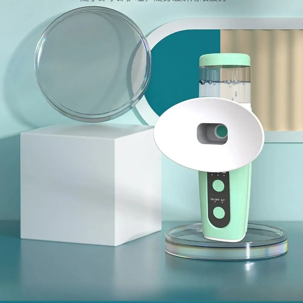 Rechargeable Portable Mist Sprayer 3 Temperature Warm Compress Eye Steamer Device Hot and Cold Electric Mist Dry Eye Humidifier