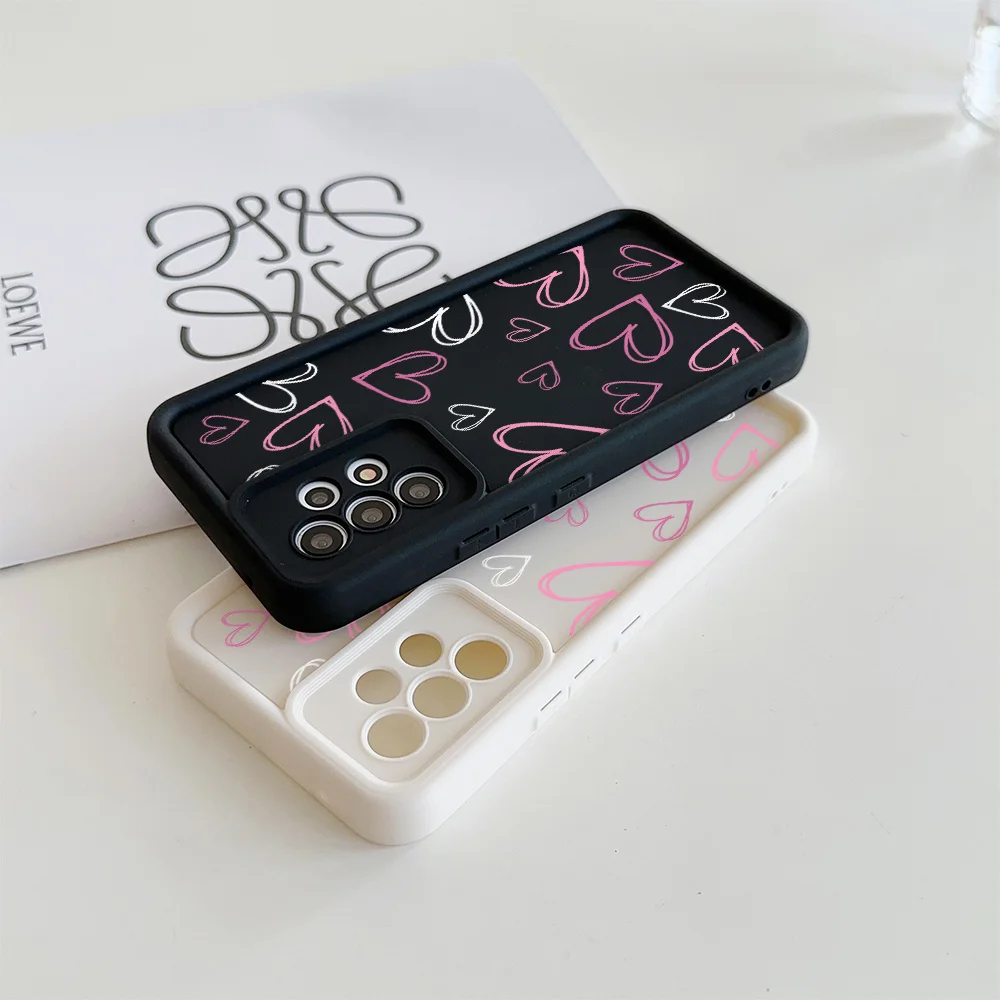 لطيف Y2K الحب القلب قضية الهاتف ل Xiaomi Redmi ملاحظة 14 13 12 برو زائد 11 12S 11S Redmi 15C 15 14C 13C 12C 10C A5 غطاء سيليكون #3