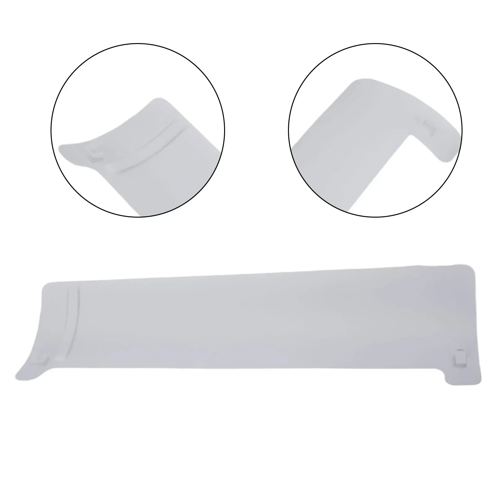 Air Conditioner Windshield Deflector Retractable Adjustable Minimizes Direct Air Blowing For Comfortable Indoor Temperature